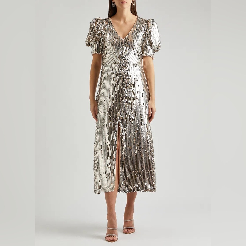 ROTATE BIRGER CHRISTENSEN
Women's Metallic Sierina Dress